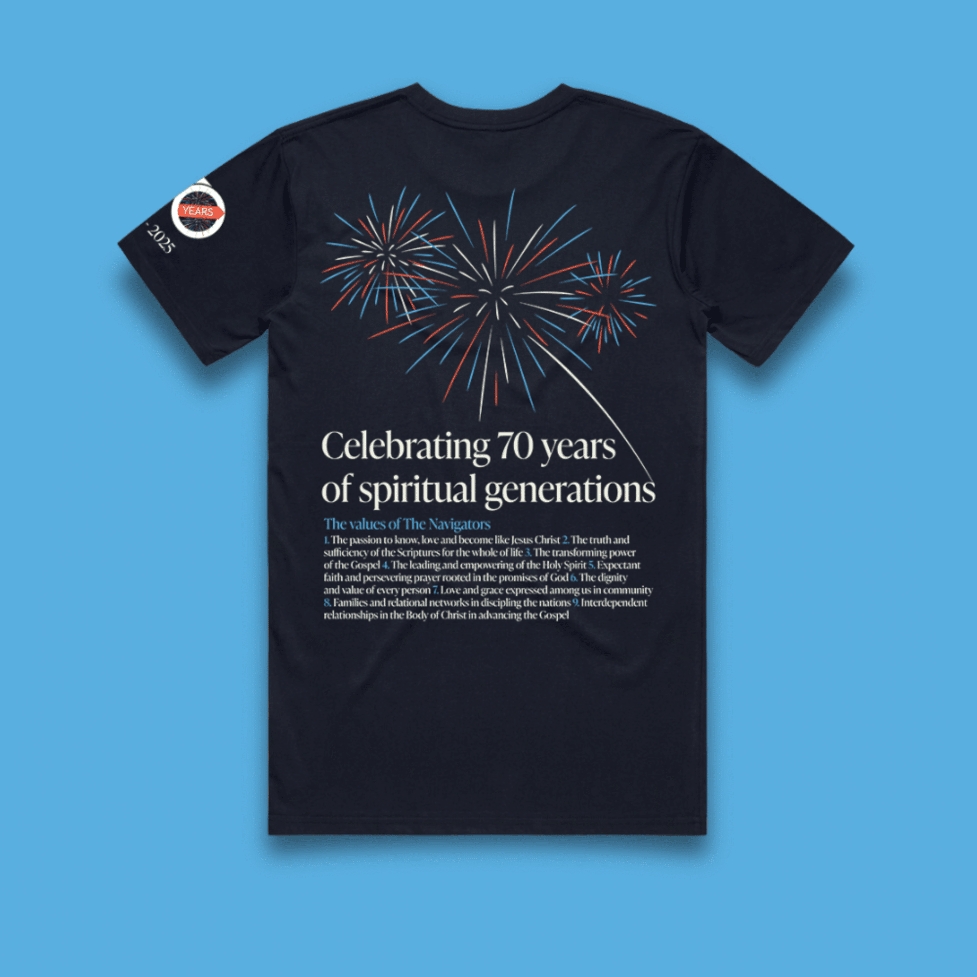 70th Anniversary T-Shirt - Men - Image 2
