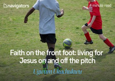 Faith on the front foot: living for Jesus on and off the pitch