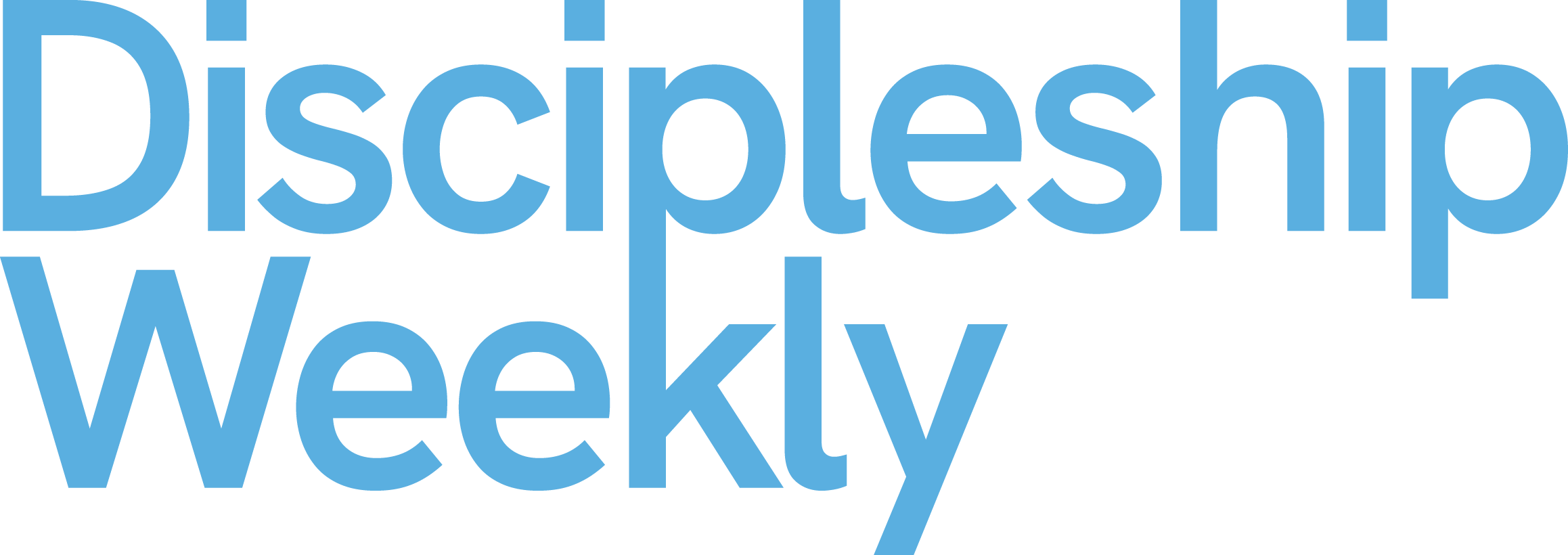 Discipleship Weekly Blue
