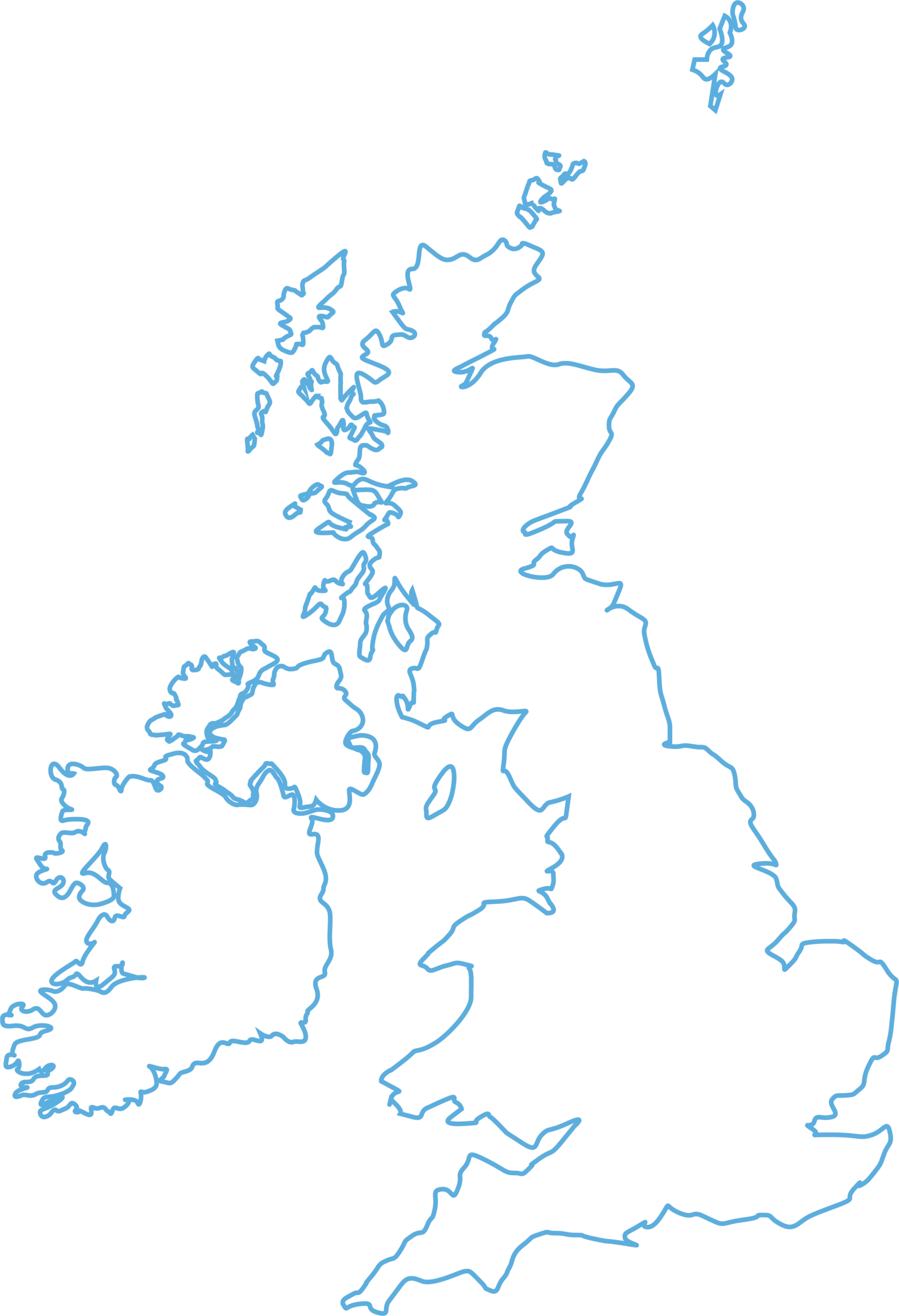 UK Map Outline